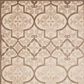 Nourison Aloha 7"10" x 10"6" Cream Indoor/Outdoor Area Rug, , large