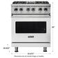 Viking Range 30" Dual Fuel Range in Stainless Steel, , large
