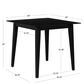 Linon Home Decor Cadence Counter Height Table in Black - Table Only, , large