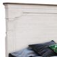 Sasha Lee Traditional Queen Storage Bed in Two Tone Hickory, , large