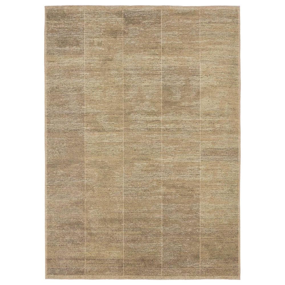 Jaipur Edage Saith 2"6" x 8" Petrified Oak, Cub, Sepia Tint, Malt Ball and Kelp Runner, , large