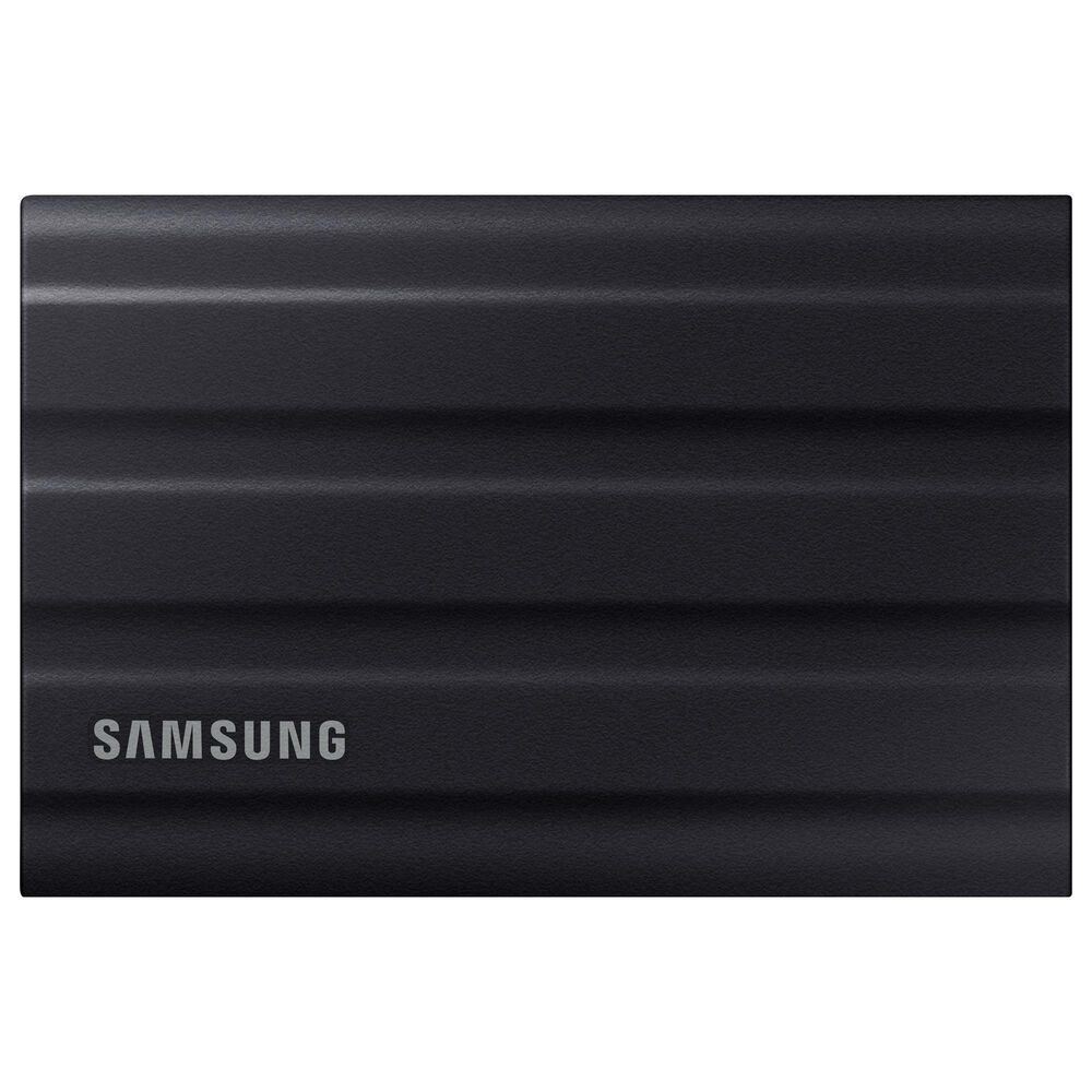 Samsung 1TB T7 Shield Portable External SSD in Black, , large