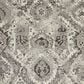Nourison Twilight TWI03 8" Round Ivory Grey Area Rug, , large