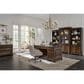 Riva Ridge Arlington Display Cabinet in Classic Brown, , large