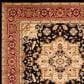 Safavieh Lyndhurst LNH330 8" x 10" Black and Red Area Rug, , large