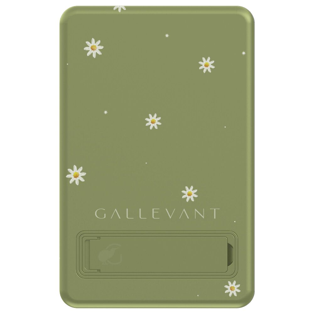 Gallevant MagCharge 5000mAh Wireless Power Bank with Kickstand in Daisy, , large