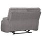 Benchcraft Coombs Wide Seat Power Recliner in Charcoal, , large