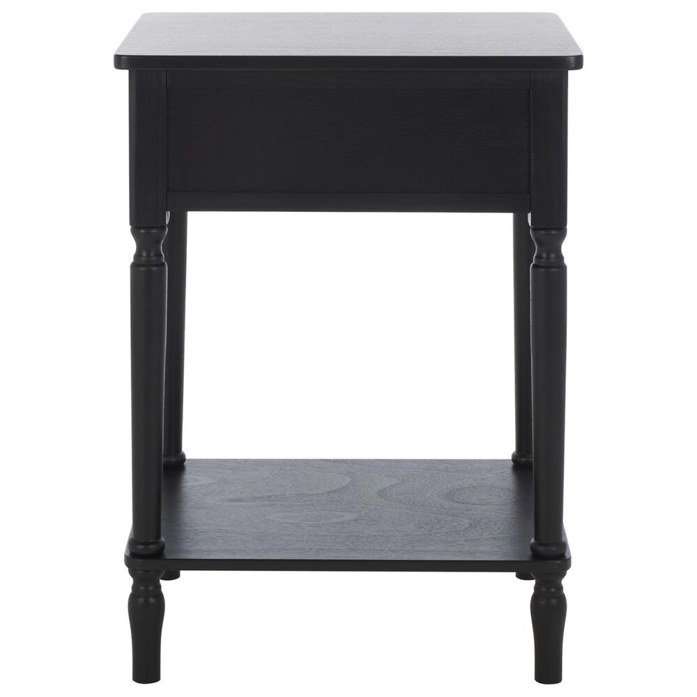 Safavieh Haven Top Drawer End Table in Matte Black, , large