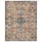 Karastan Zula Haykota 8" x 10" Terracotta and Rust Blue Area Rug, , large