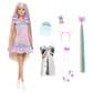Barbie Fun & Fancy Blonde Fashion Doll with Accessories in Silver, Purple and White, , large