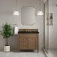 James Martin Brittany 36" Single Bathroom Vanity in Pecan with 3 cm Phantome Eclos Top and Rectangular Sink, , large