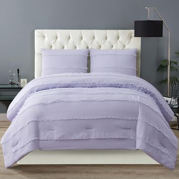 Pem America Kristen 3-Piece Full/Queen Comforter Set in Lavender, , large