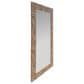 Howard Elliott Burled Rectangular Wall Mirror in Brown, , large