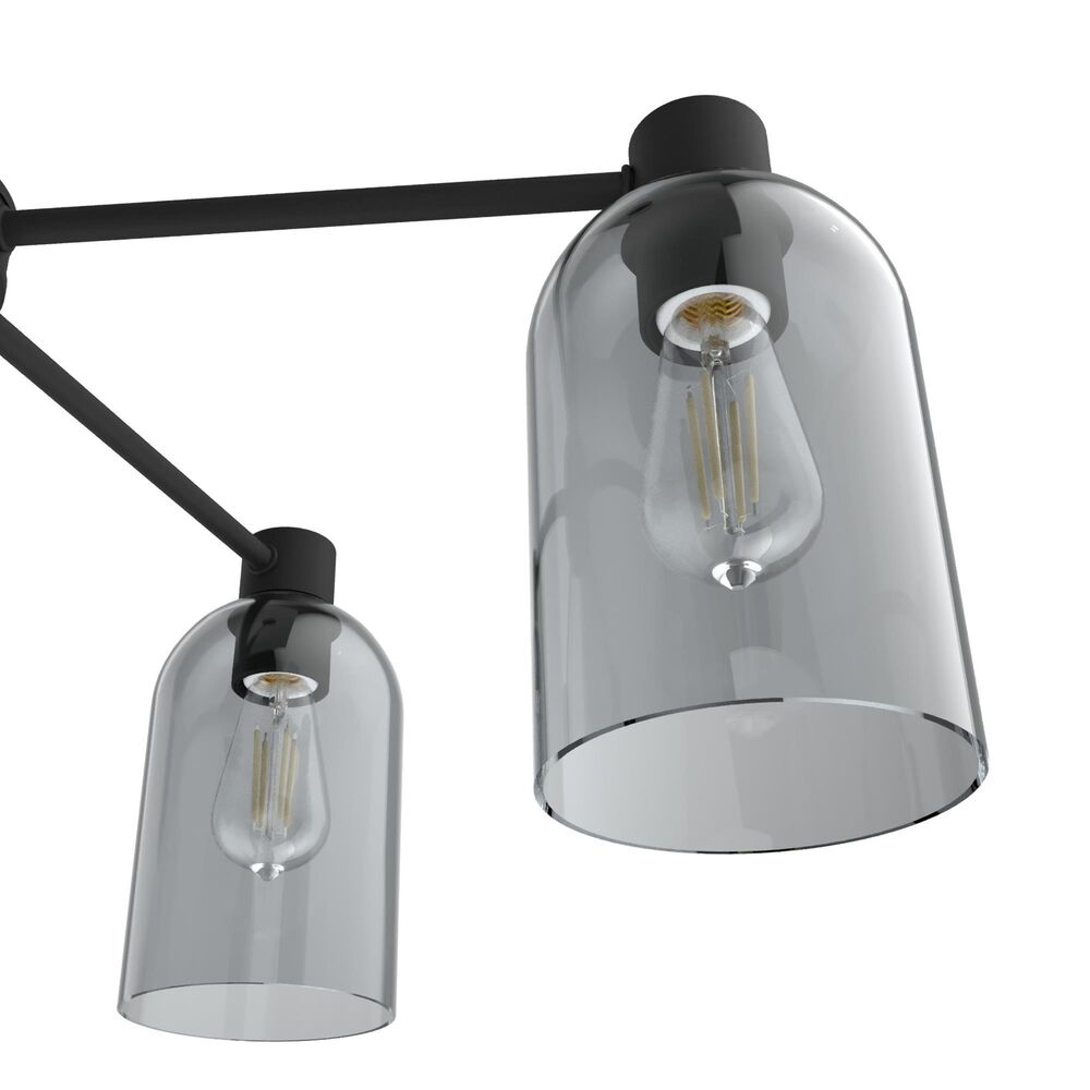 Hunter Lochmeade 5-Light Chandelier in Natural Iron, , large