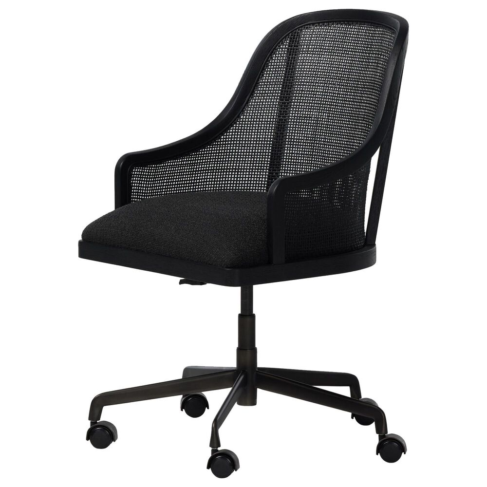 Four Hands Mischa Desk Chair-Gibson Black, , large