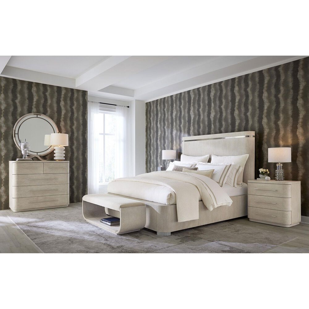 Hooker Furniture King Bed in Bisque, , large