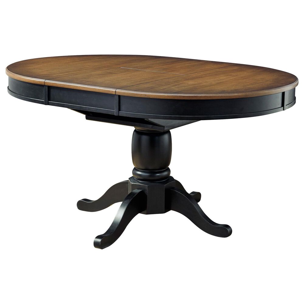Ashley Clorazi 5-Piece Oval Dining Set in Black and Brown, , large