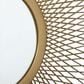 Maple and Jade Metal Sunburst Home Wall Mirror with Mirrored Accent in Polished Gold (Set of 3), , large