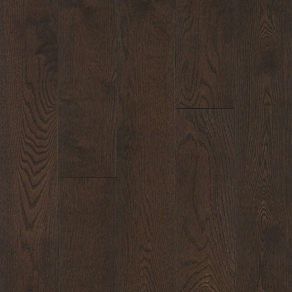 Hartco Prime Harvest Mocha Low Gloss White Oak 5" Solid Hardwood, , large