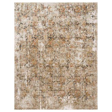 Loloi Theia THE-02 5" x 8" Taupe and Gold Area Rug, , large