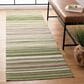 Safavieh Marbella 2"3" x 8" Green Runner, , large