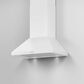 Fisher & Paykel 30" Classic Wall Hood with Pyramid Chimney in White, , large