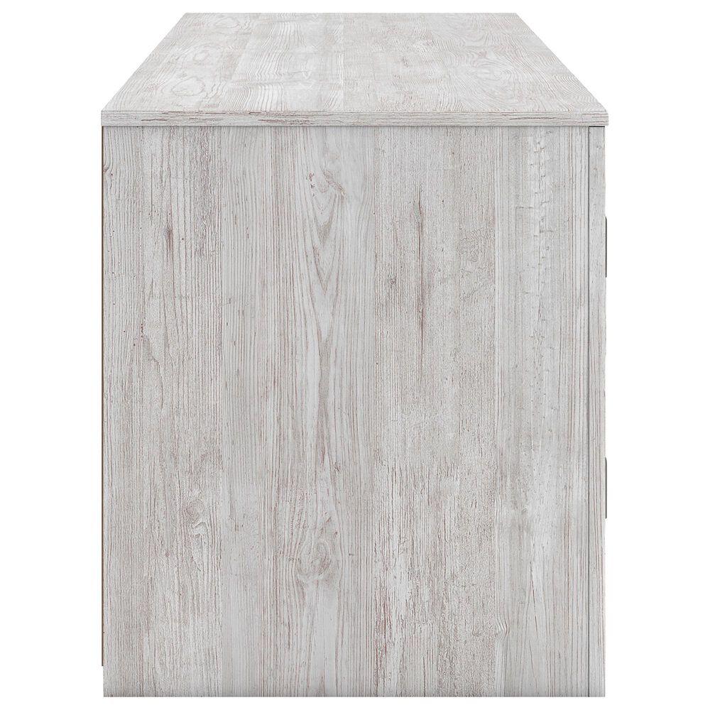 Ashley Cayboni 71" LG TV Stand in Whitewash, , large