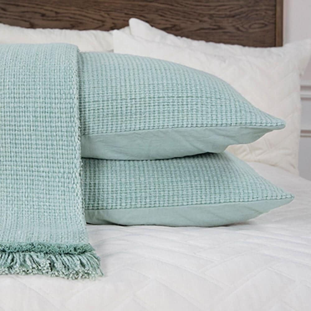 Rizzy Home Donny Osmond 3-Piece Twin Wedding Blanket in Teal, , large