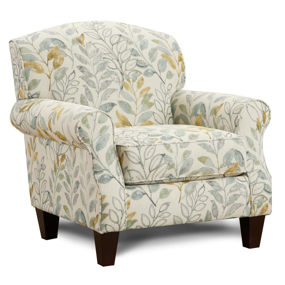 Xenia Accent Chair in Beldam Ocean, , large