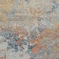 Ashley Wraylen 5"3" x 7" Orange, Blue and Gray Indoor/Outdoor Area Rug, , large