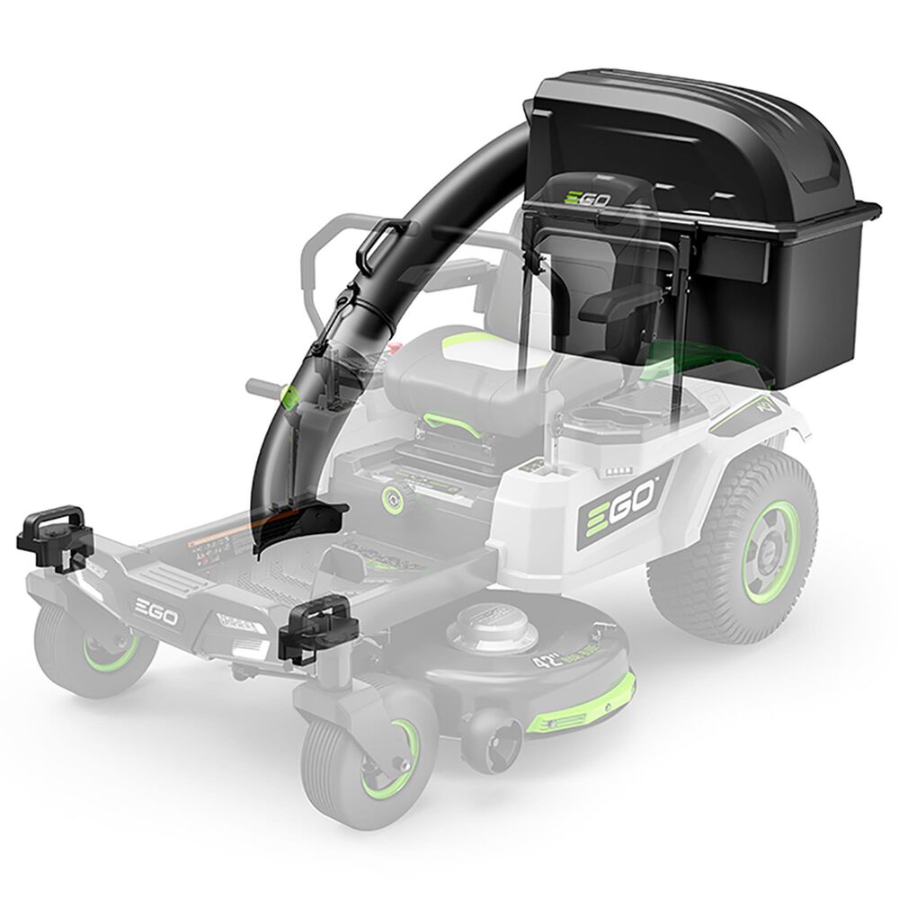 EGO Z6 Zero Turn Riding Mower Bagger Kit in Black, , large