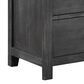 New Heritage Design Odessa 4-Piece Queen Bedroom Set in Charcoal and Silver, , large