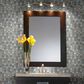 Shaw Molten Hexagon Pewter 11.49" x 11.02" Glass Mosaic Sheet, , large