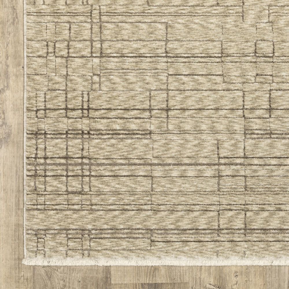 Oriental Weavers Capella Beige and Brown 3&#39;3&quot; x 5&#39; Area Rug, , large