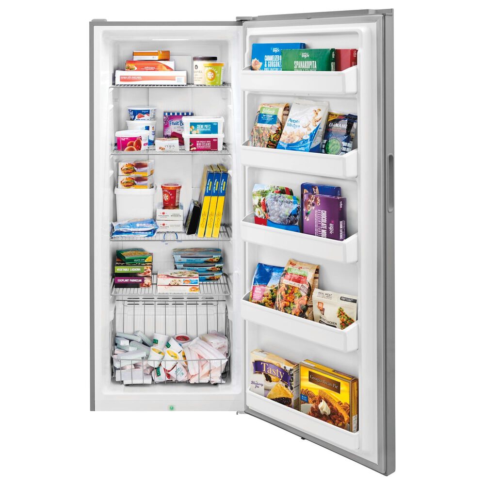 Frigidaire 13 Cu. Ft. Upright Freezer in Brushed Steel, , large