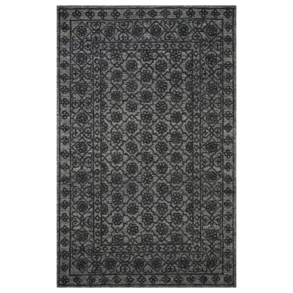 Loloi Cecelia 7"9" x 9"9" Smoke and Dark Grey Area Rug, , large