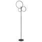 Lite Source LED 3-Ring Floor Lamp in Black, , large