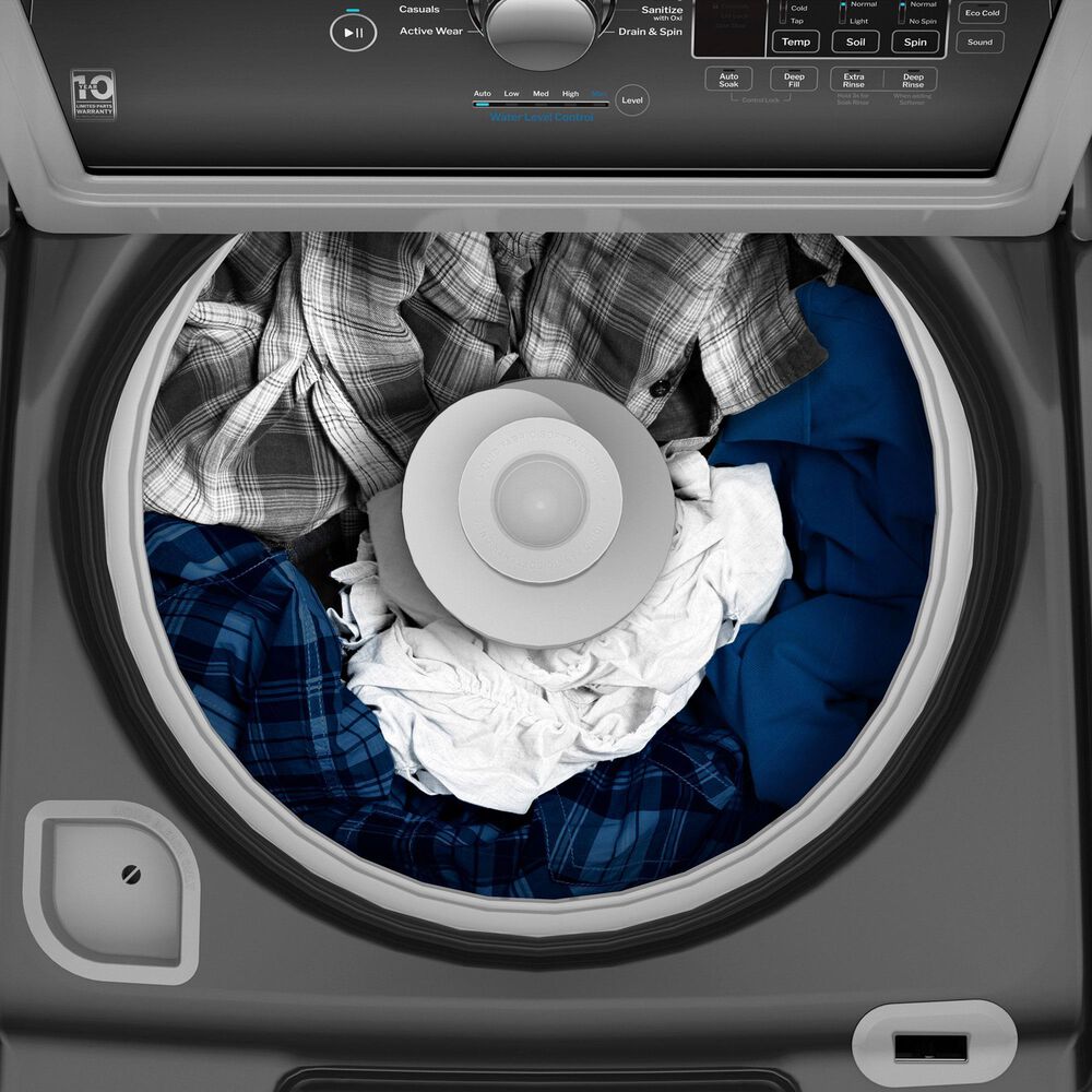 GE Appliances 4.5 Cu. Ft. Washer with Water Level Control in Diamond Gray, , large