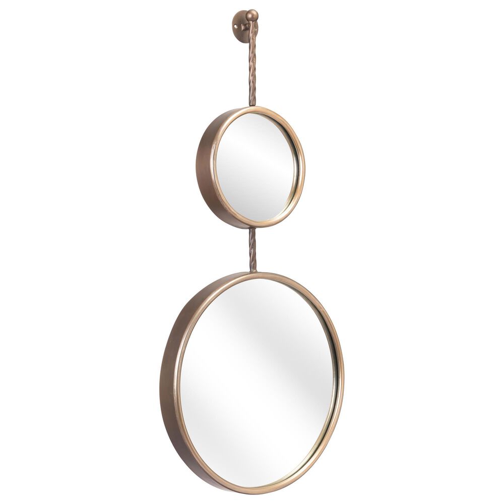Zuo Modern Mott Mirror in Gold, , large