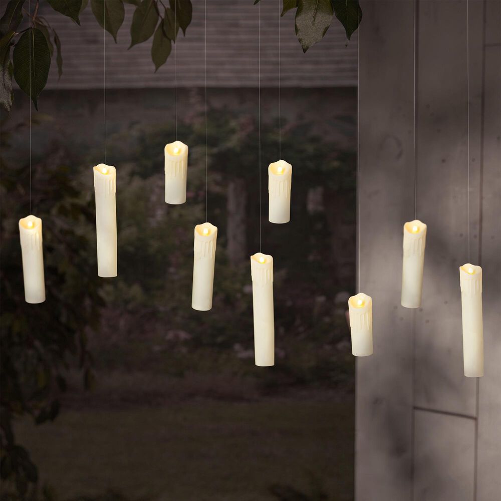 The Gerson Company Spooky Candles in Ivory (Set of 6), , large
