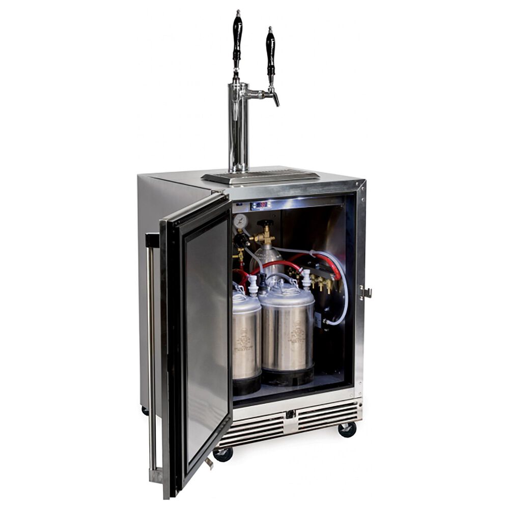 Perlick 5.2 Cu. Ft Mobile Nitro Coffee Dispenser with Left Hinge in Stainless Steel, , large