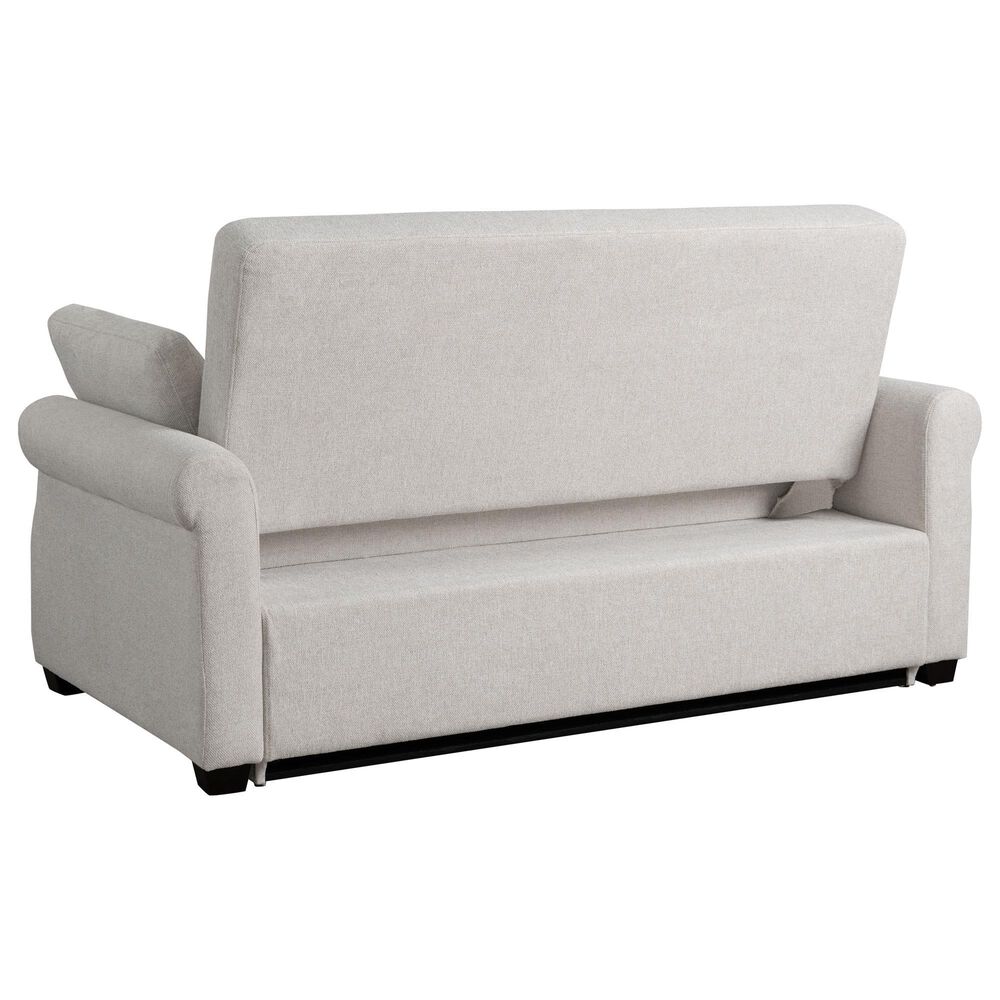 Lifestyle Solutions Hampton Queen Convertible Sofa in Oatmeal, , large