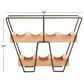 Maple and Jade 14" Wood Wine Rack in Brown, , large