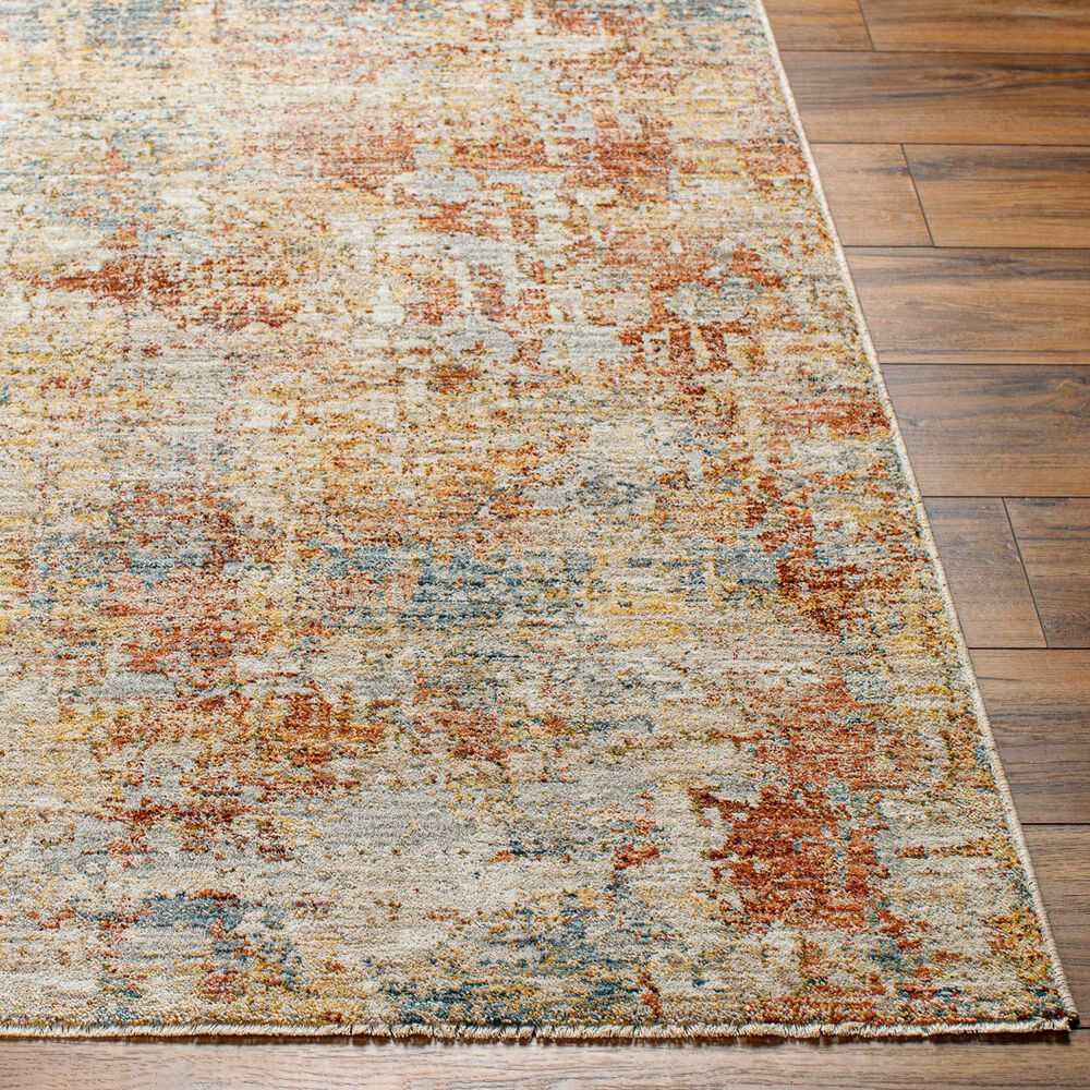 Surya Mona Lisa 10&#39; x 14&#39; Tan, Mustard, Dark Blue, Brick Red, Sage, Olive and Burgundy Area Rug, , large