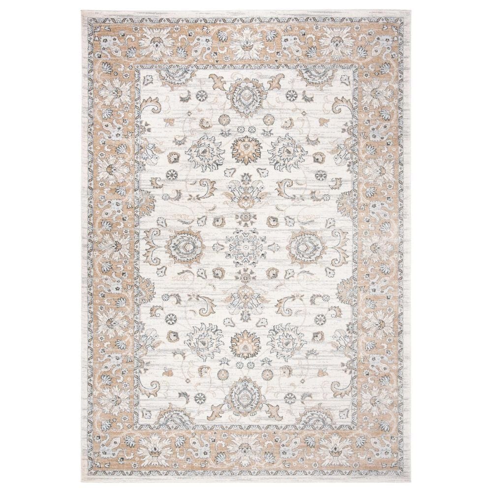 Safavieh Isabella ISA940B 5"3" x 7"6" Cream and Beige Area Rug, , large
