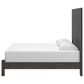 Ashley Fraluna King Panel Bed in Charcoal, , large