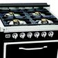 Viking Range 66" Freestanding Dual Fuel Range with 6 Burners in Cast Black, , large