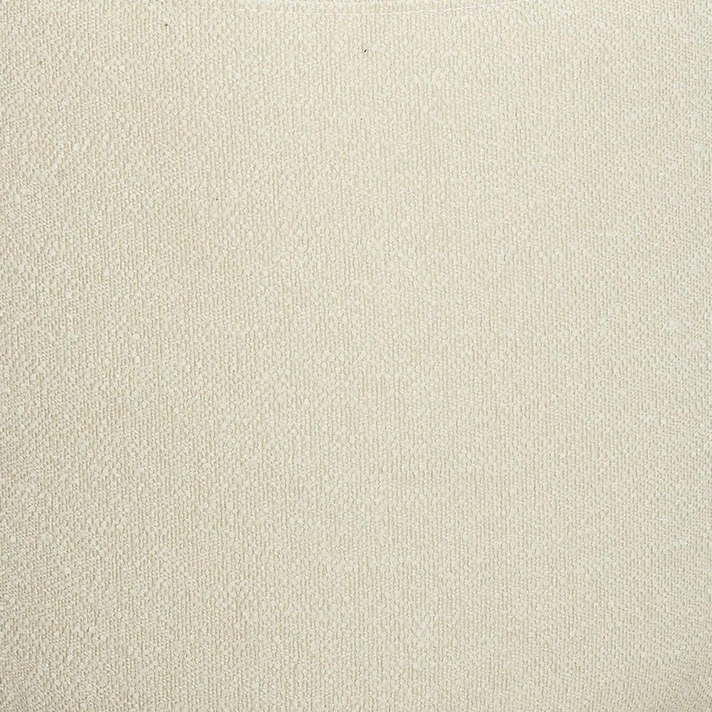 Lifestyle Solutions Garrett Round Ottoman in Snow, , large