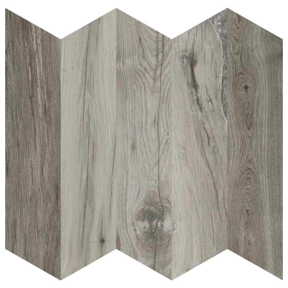 Marazzi Treverksoul Grey 4" x 21" Porcelain Tile, , large