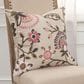 Rizzy Home Floral 20" Poly Filled Pillow in Ivory, , large